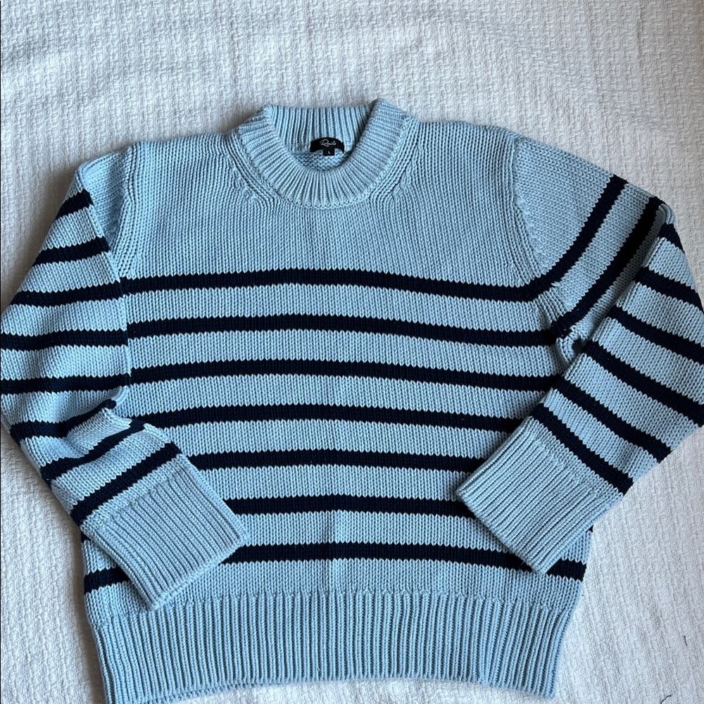 Rails Light Blue Knit Sweater